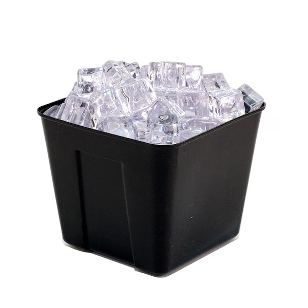 ICE BUCKET SQUARE 3QT BLACK