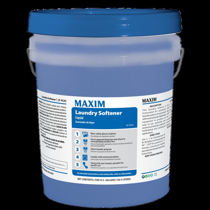 SOFTENER FOR LAUNDRY 5 GALLONS MAXI